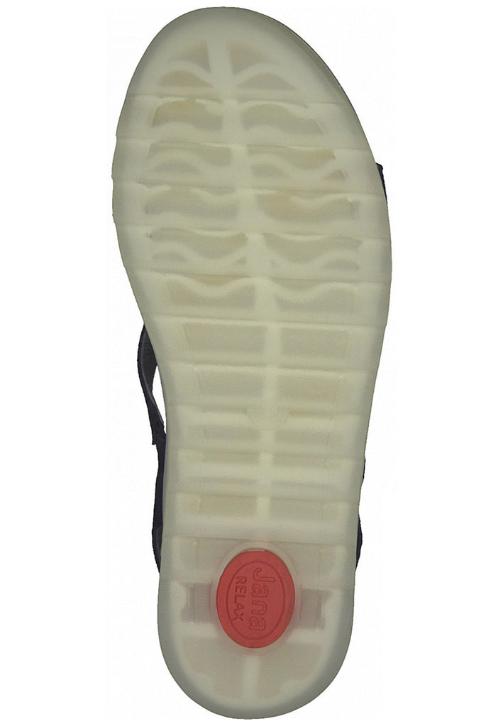 Jana Sandalen Leder Navy