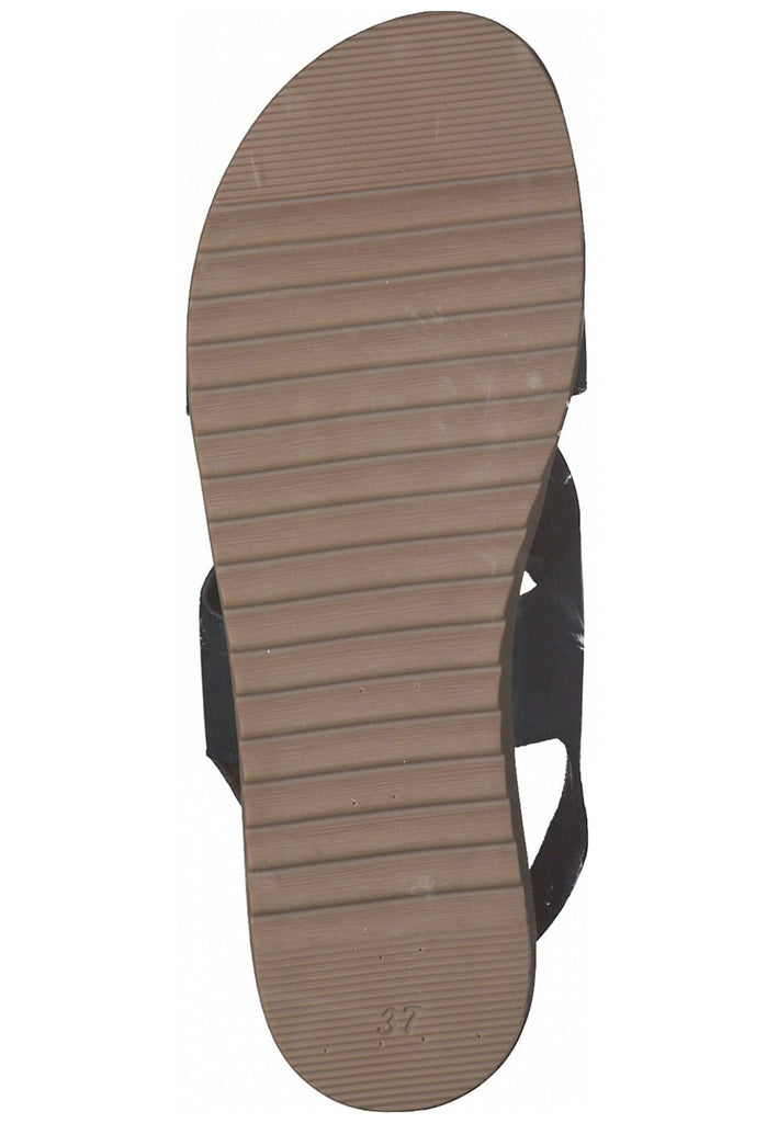 Jana Sandalen Leder Navy