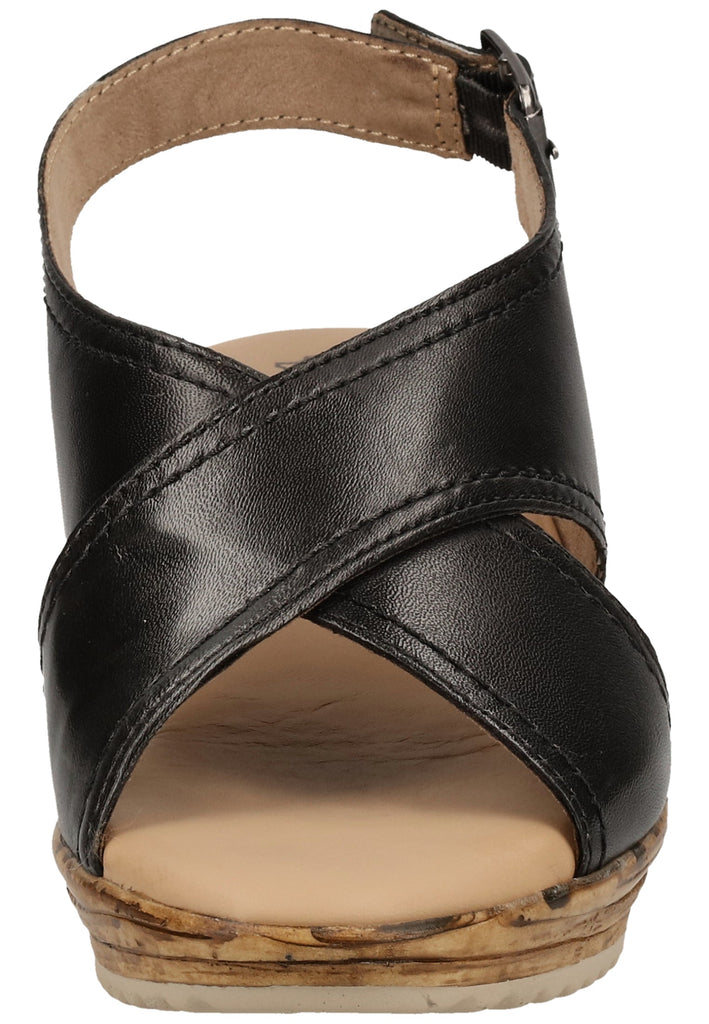 Jana Sandalen Leder Schwarz