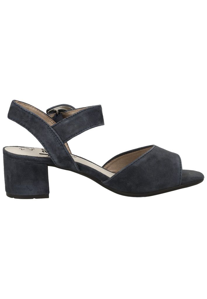 Jana Sandalen Veloursleder Navy