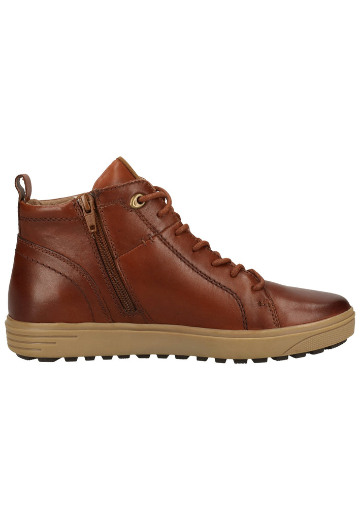 Jana Sneaker Leder Cognac