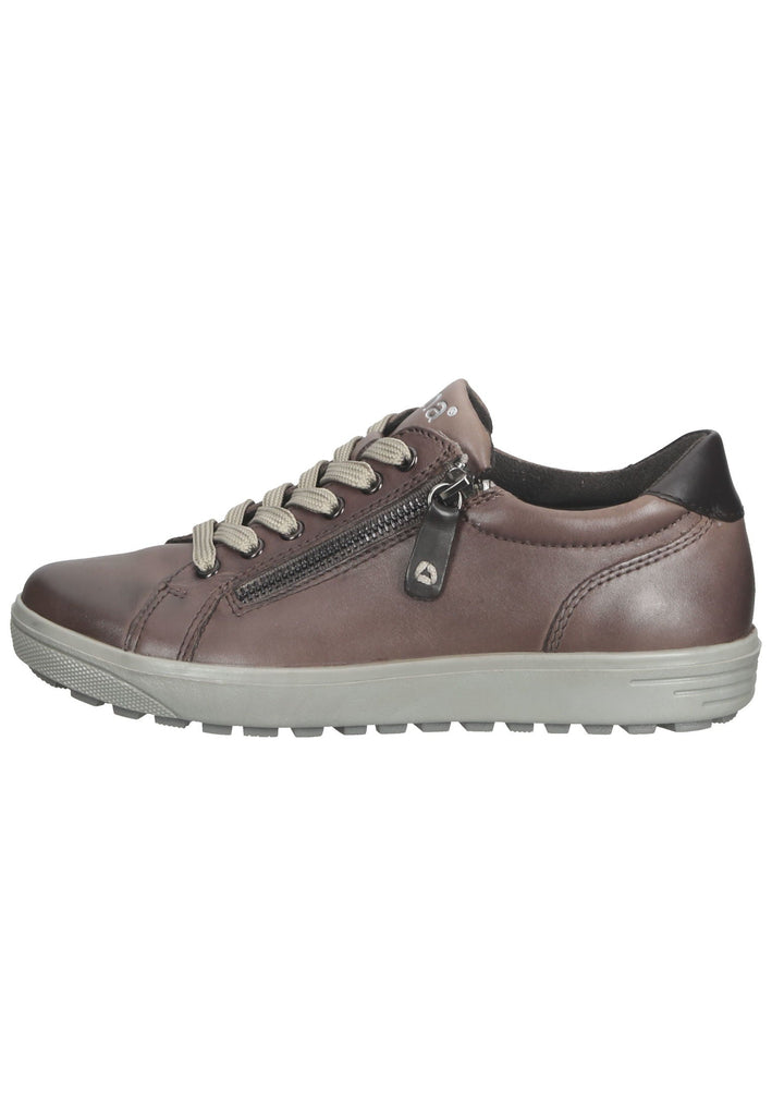 Jana Sneaker Leder Grau