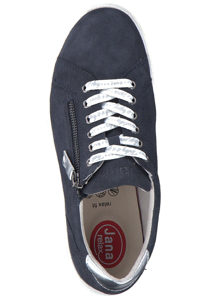 Jana Sneaker Leder Navy