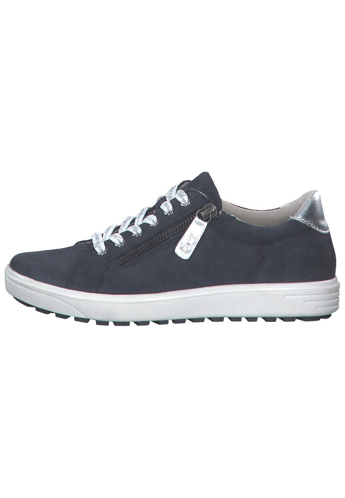 Jana Sneaker Leder Navy