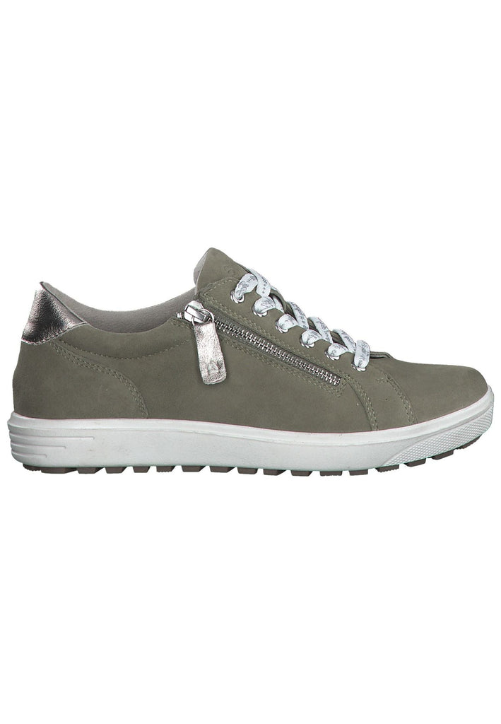 Jana Sneaker Leder Pistachio