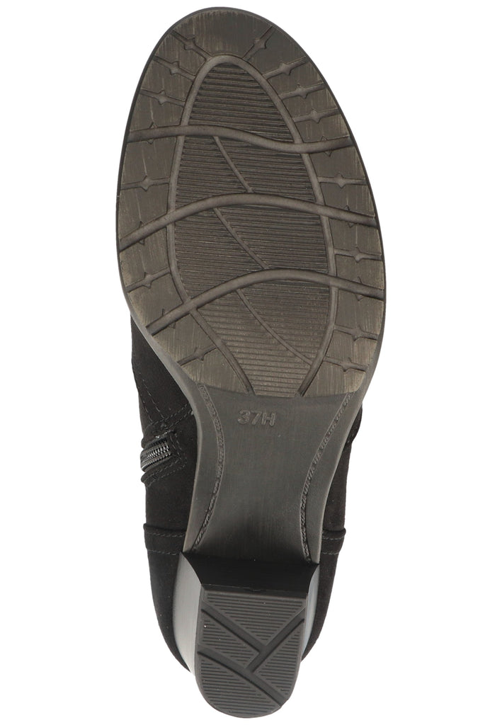 Jana Stiefelette Textil Schwarz