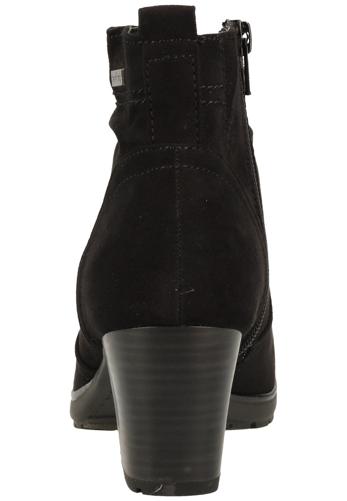 Jana Stiefelette Textil Schwarz