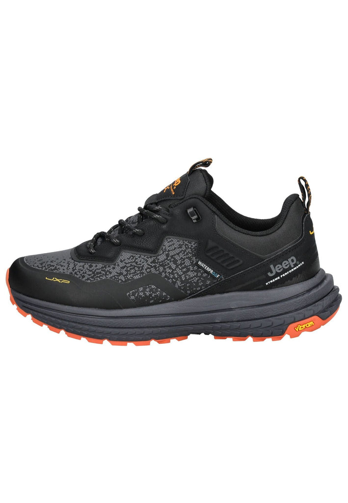 Sneaker JEEP Sneaker Lederimitat/Textil Schwarz Kombi