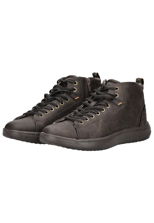 JEEP Sneaker Leder Dunkelbraun