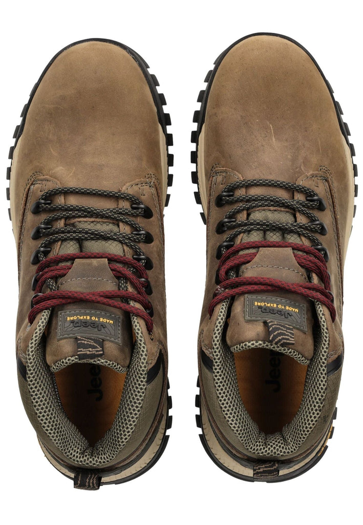 JEEP Sneaker Leder/Textil Military