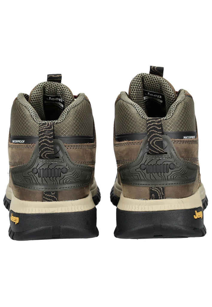 JEEP Sneaker Leder/Textil Military
