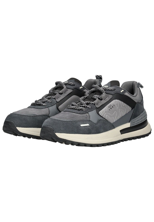 JEEP Sneaker Lederimitat/Textil Grau