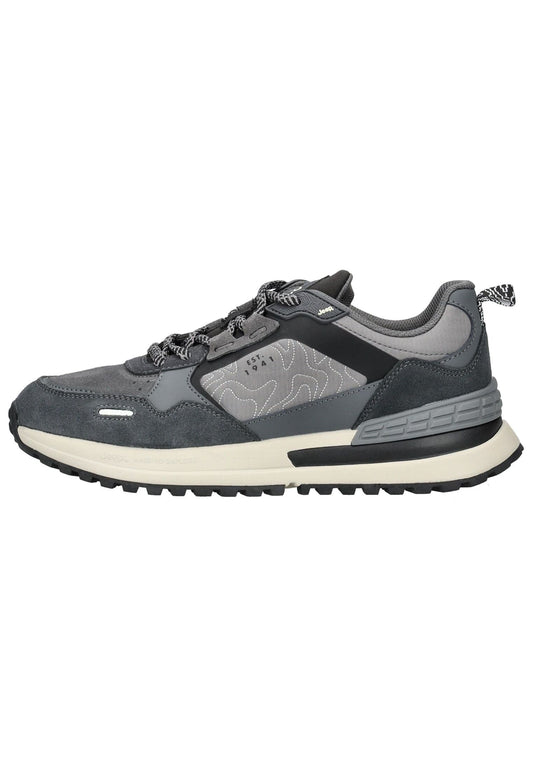 JEEP Sneaker Lederimitat/Textil Grau