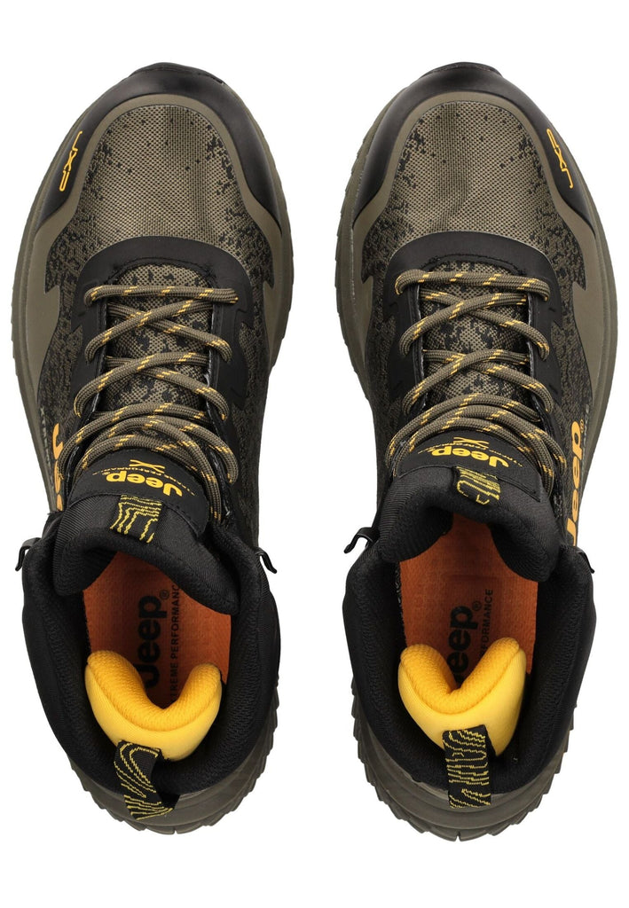 JEEP Sneaker Lederimitat/Textil Military