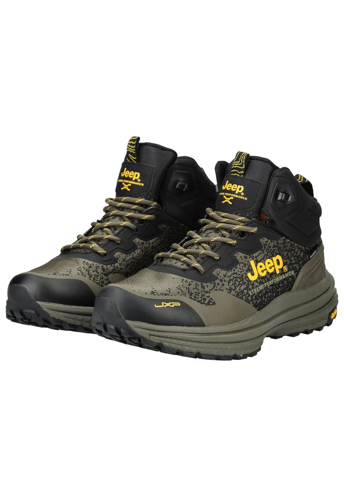 JEEP Sneaker Lederimitat/Textil Military