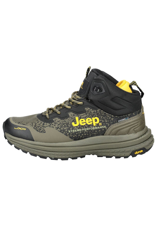 JEEP Sneaker Lederimitat/Textil Military