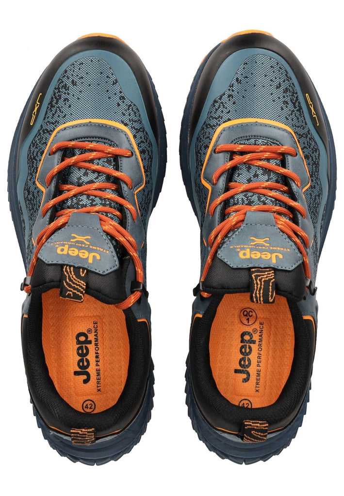 JEEP Sneaker Lederimitat/Textil Petrol