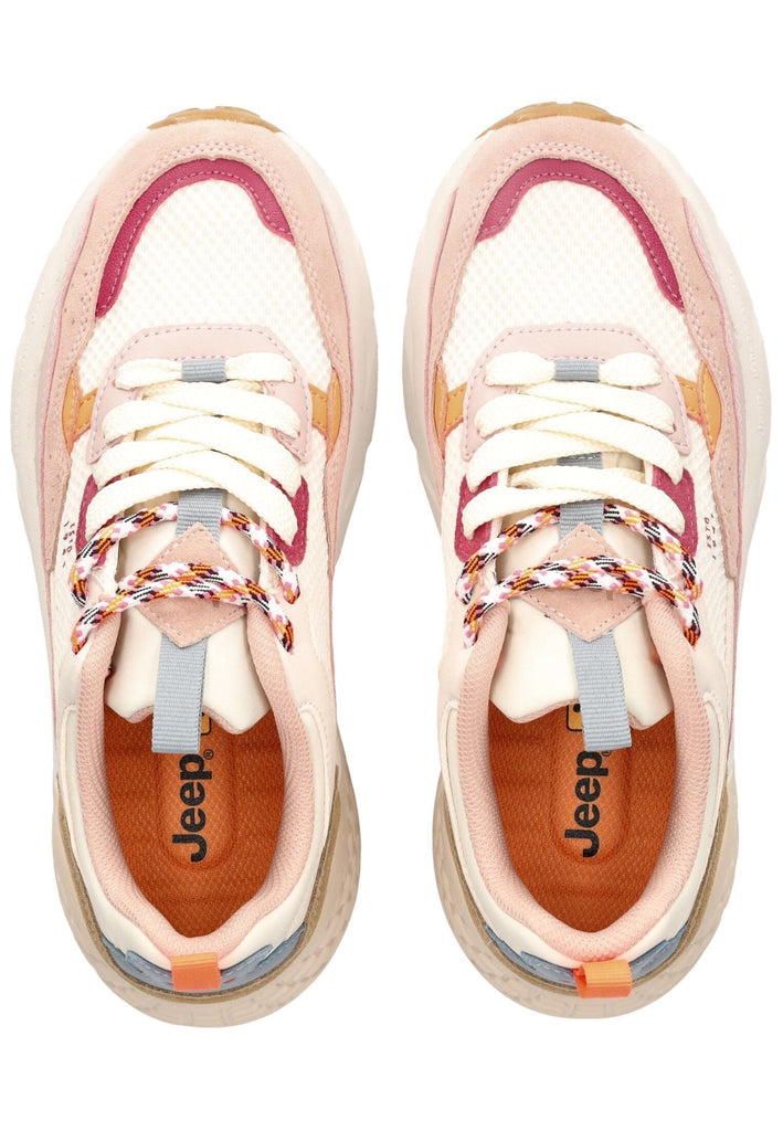 JEEP Sneaker Lederimitat/Textil Rose