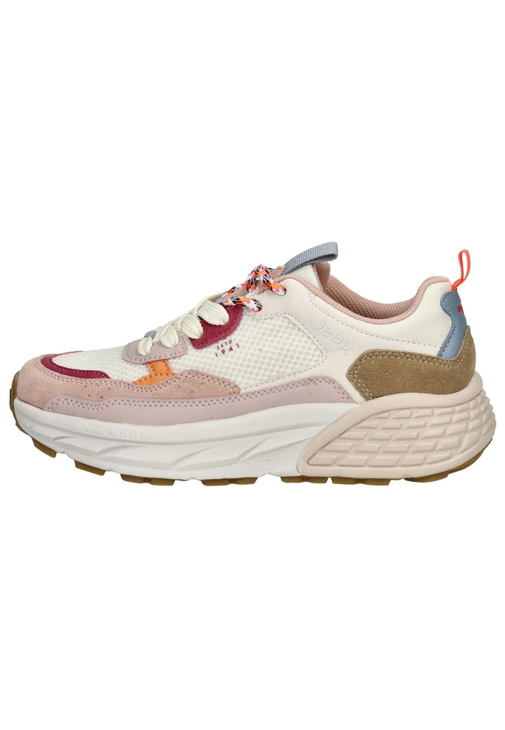 JEEP Sneaker Lederimitat/Textil Rose