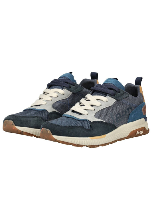 JEEP Sneaker Textil Blau