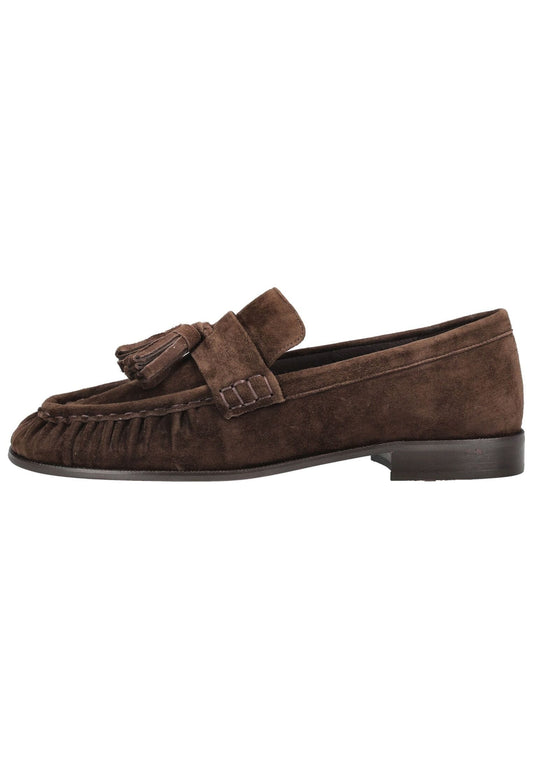 Jeffrey Campbell Slipper Veloursleder Braun
