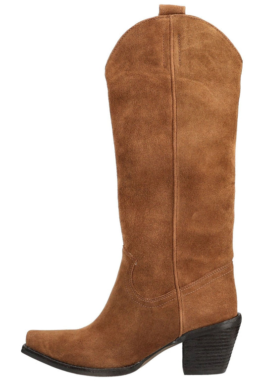 Jeffrey Campbell Stiefel Veloursleder Braun