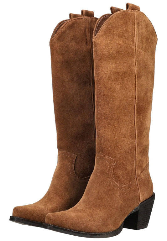 Jeffrey Campbell Stiefel Veloursleder Braun