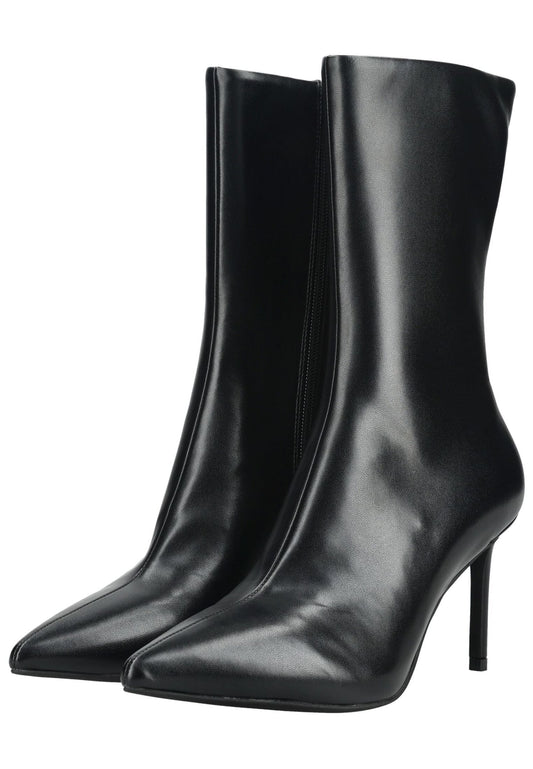 Jeffrey Campbell Stiefelette Lederimitat Schwarz