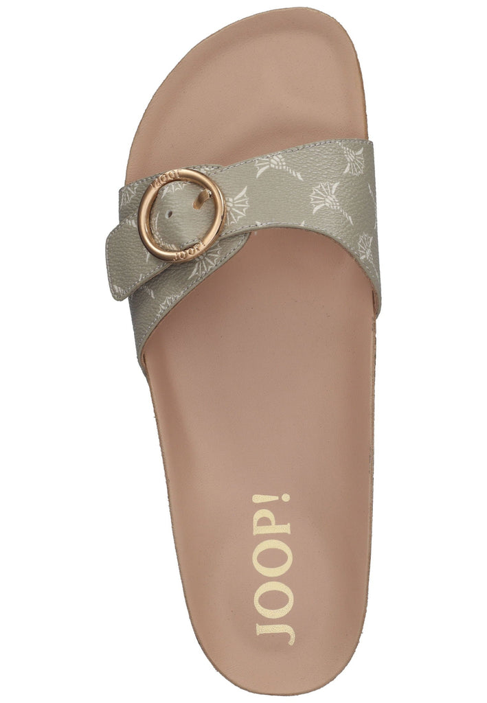 JOOP! Pantoletten Lederimitat Mud