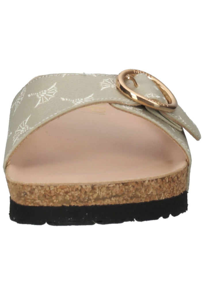 JOOP! Pantoletten Lederimitat Mud