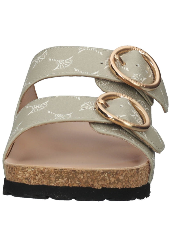 JOOP! Pantoletten Lederimitat Mud