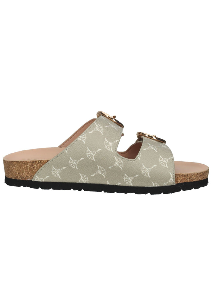 JOOP! Pantoletten Lederimitat Mud