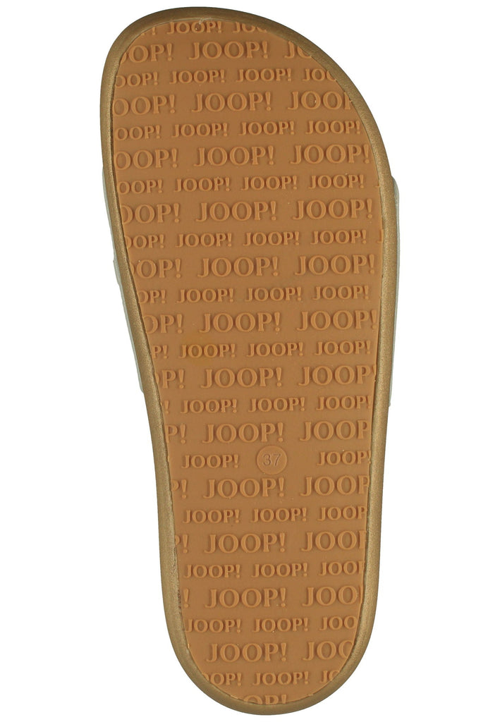 JOOP! Pantoletten Lederimitat Weiß