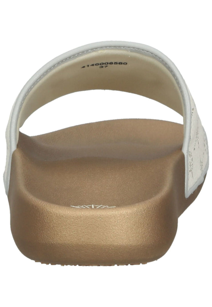 JOOP! Pantoletten Lederimitat Weiß