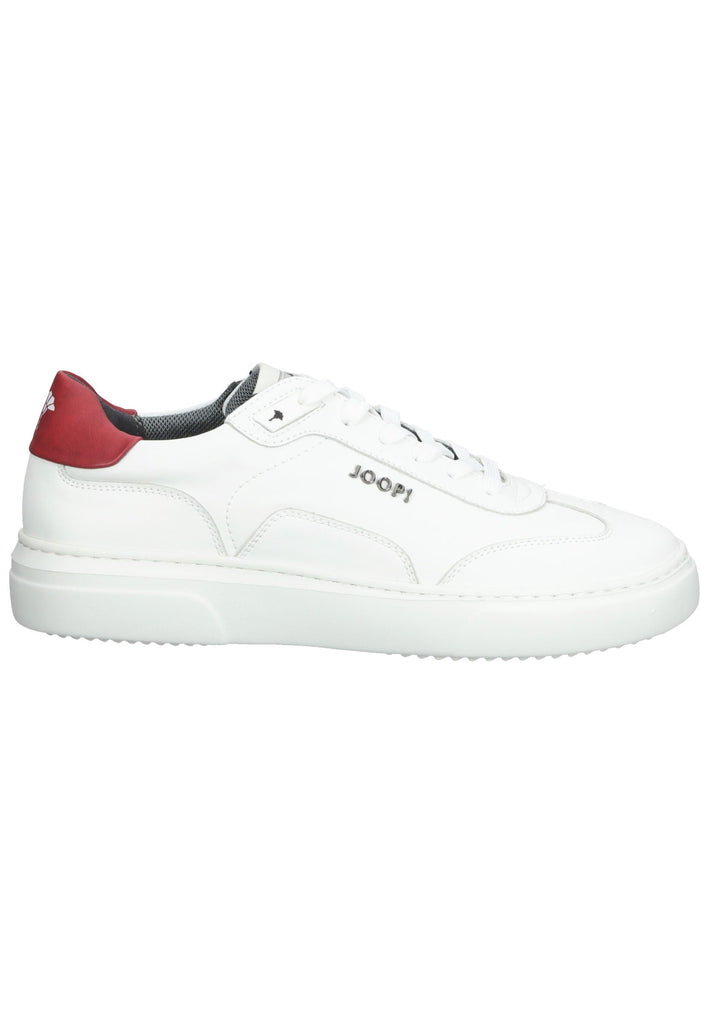 Sneaker JOOP! Sneaker Leder/Textil Rot/Weiß