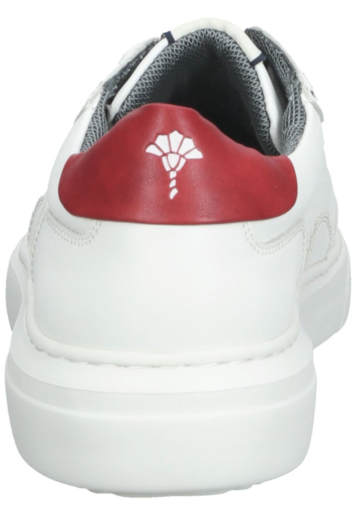 Sneaker JOOP! Sneaker Leder/Textil Rot/Weiß