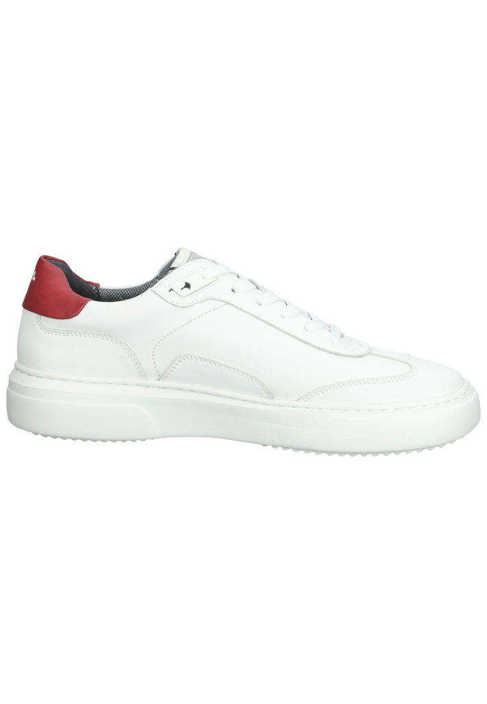 Sneaker JOOP! Sneaker Leder/Textil Rot/Weiß