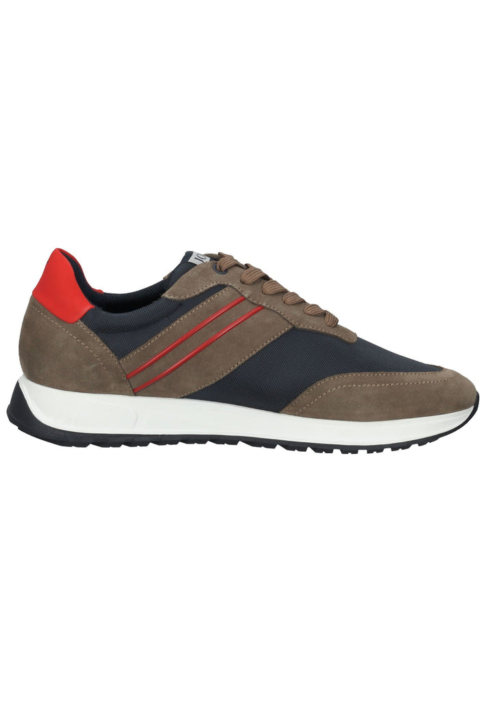 JOOP! Sneaker Leder/Textil Grau/Rot