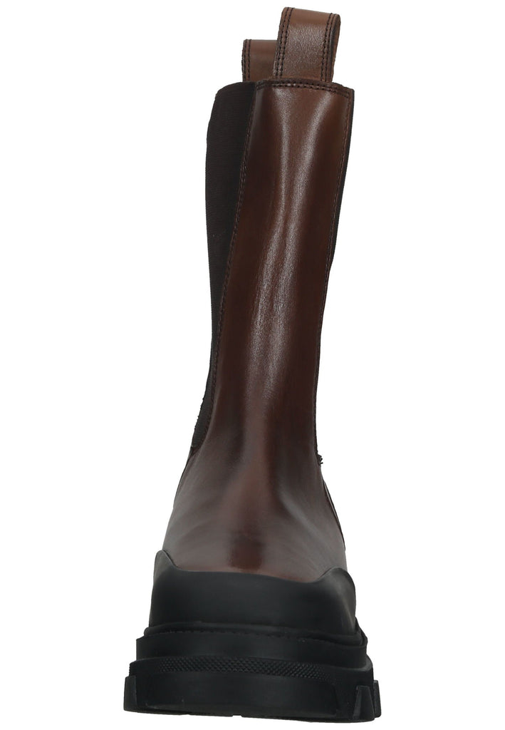 JOOP! Stiefelette Leder/Textil Dunkelbraun