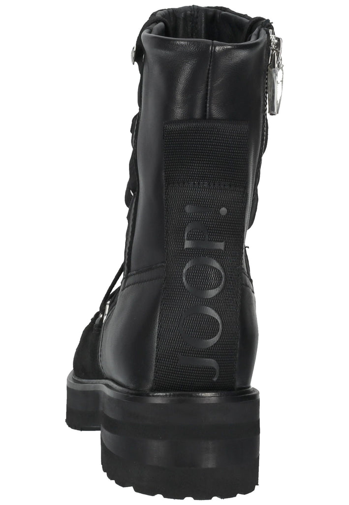 Stiefeletten JOOP! Stiefelette Lederimitat/Textil Schwarz