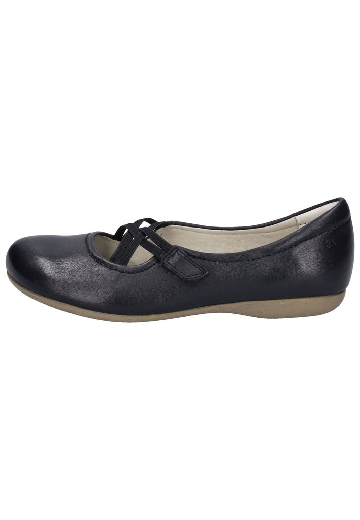 Ballerinas Josef Seibel Ballerinas Leder Schwarz
