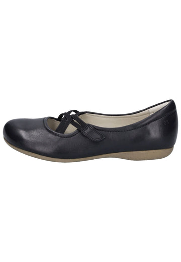 Ballerinas Josef Seibel Ballerinas Leder Schwarz