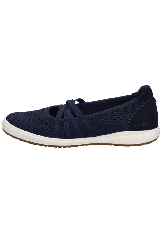 Josef Seibel Ballerinas Leder/Textil Violett