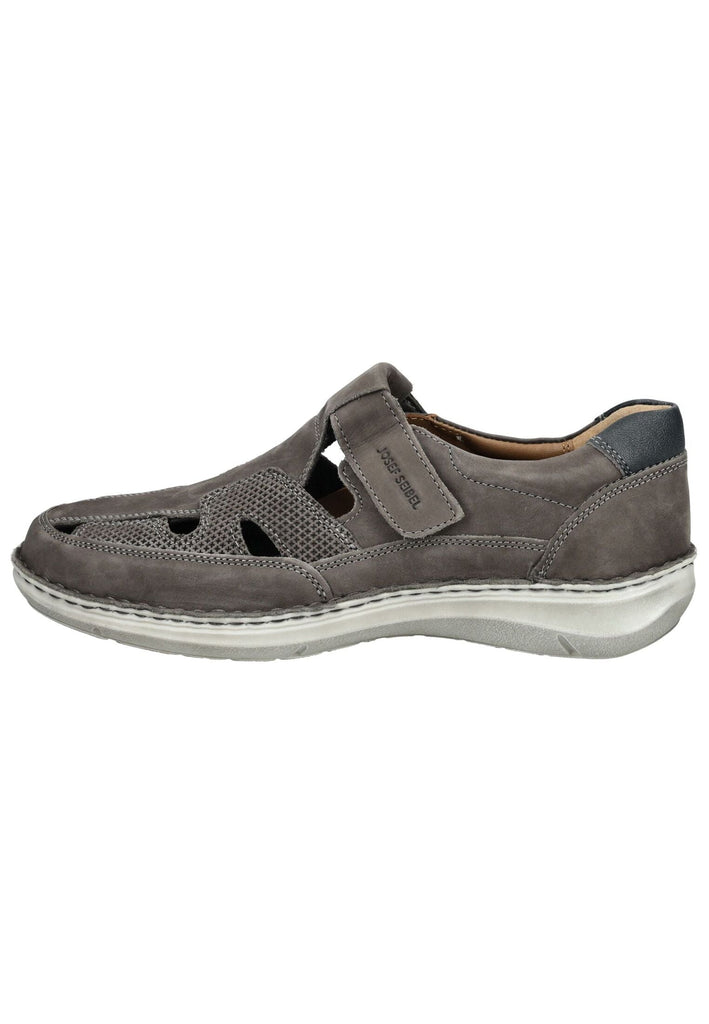 Halbschuhe Josef Seibel Halbschuhe Leder Grau