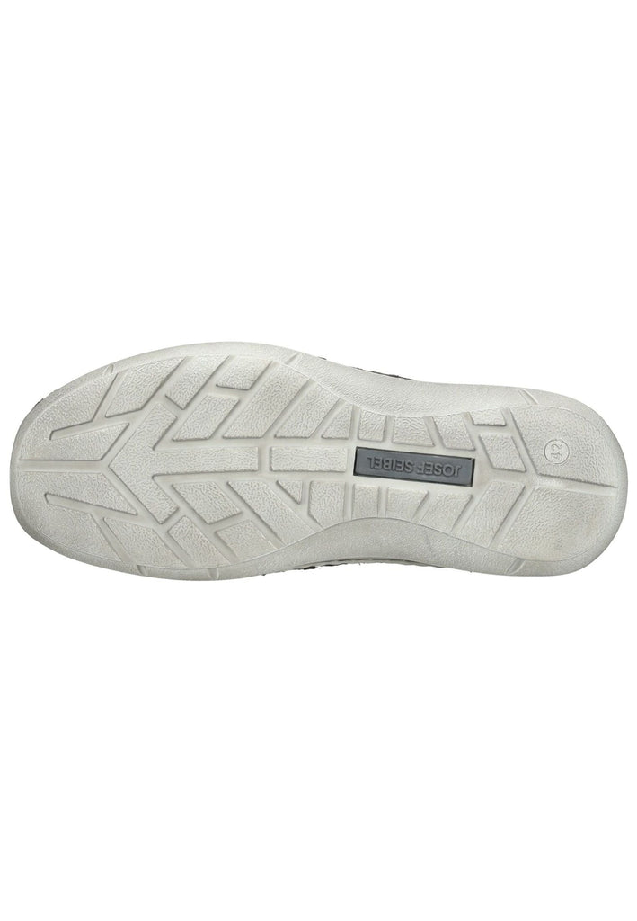 Josef Seibel Halbschuhe Leder Grau