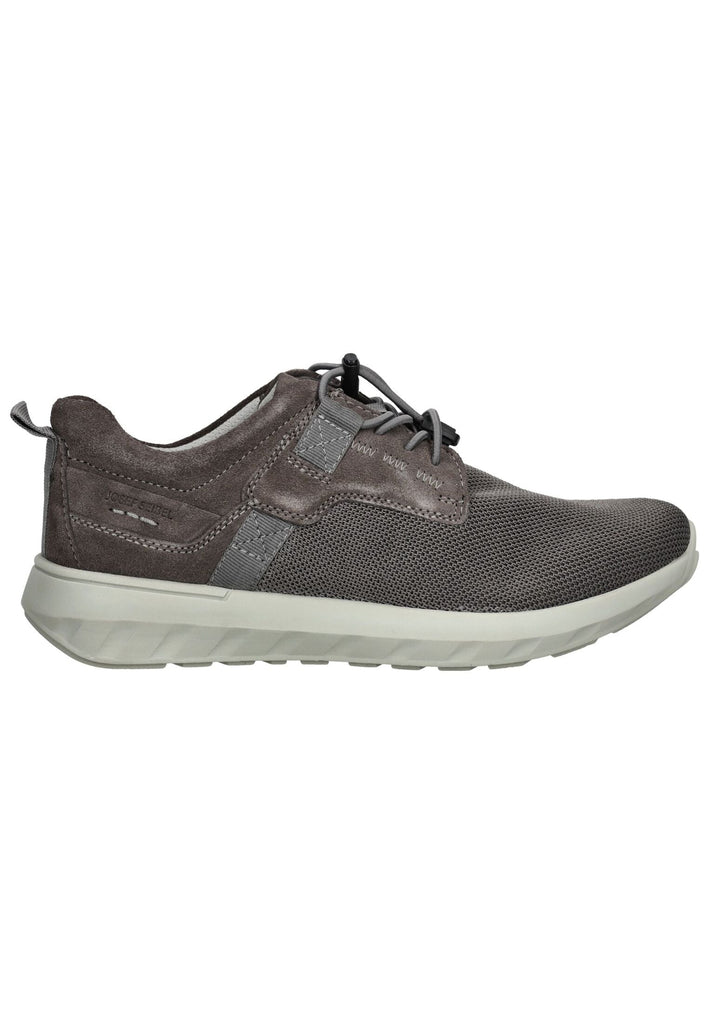Josef Seibel Halbschuhe Leder/Textil Grau