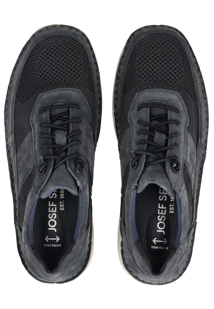 Josef Seibel Halbschuhe Leder/Textil Indigo