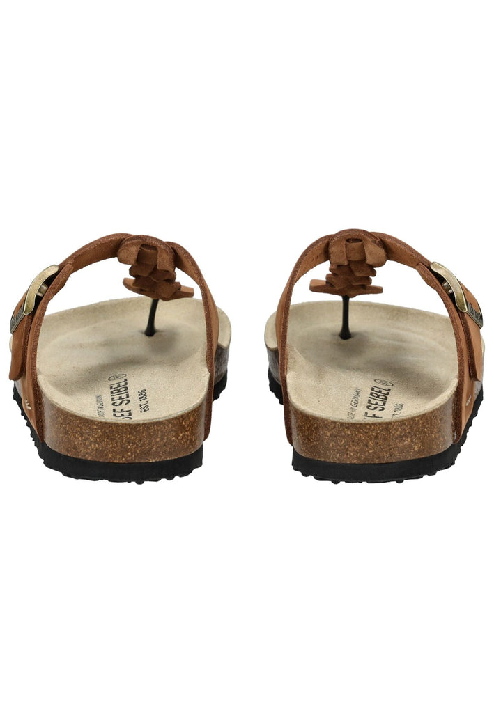 Josef Seibel Pantoletten Leder Braun