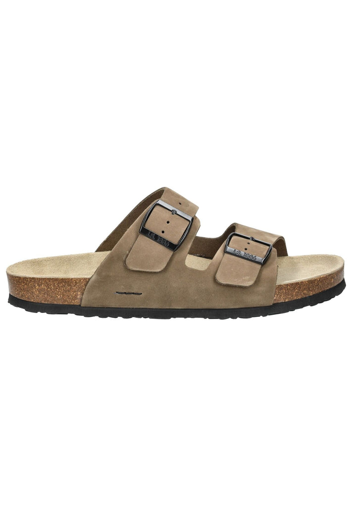 Josef Seibel Pantoletten Leder Grün