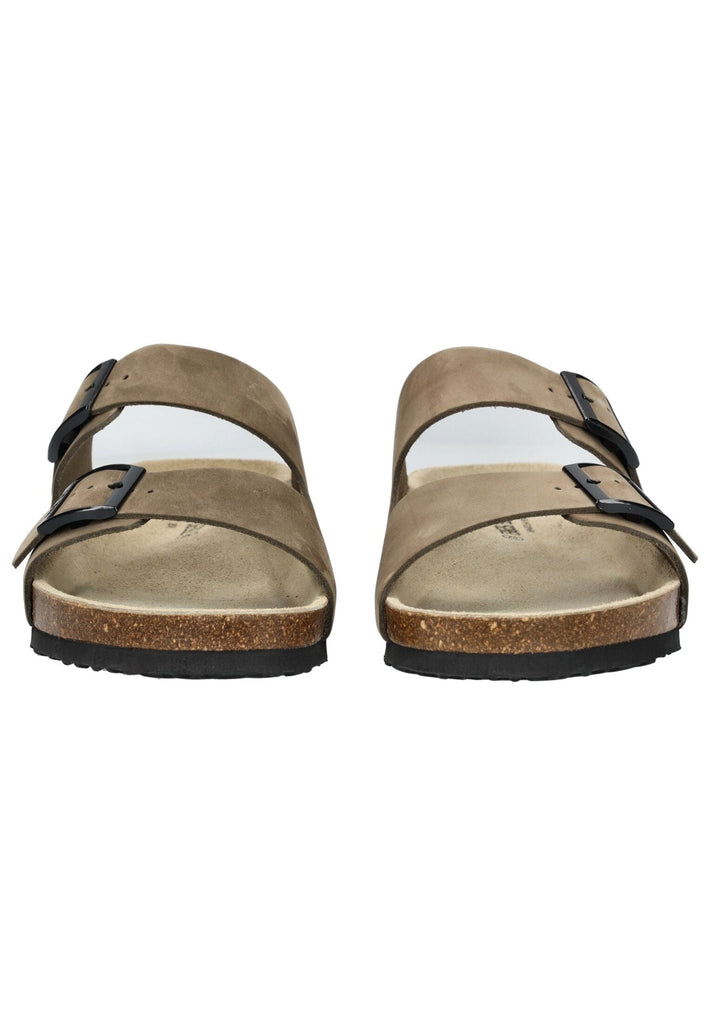 Josef Seibel Pantoletten Leder Grün